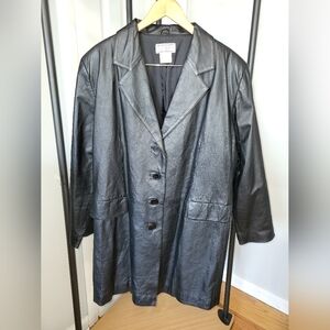Venezia Women's Black Leather Jacket